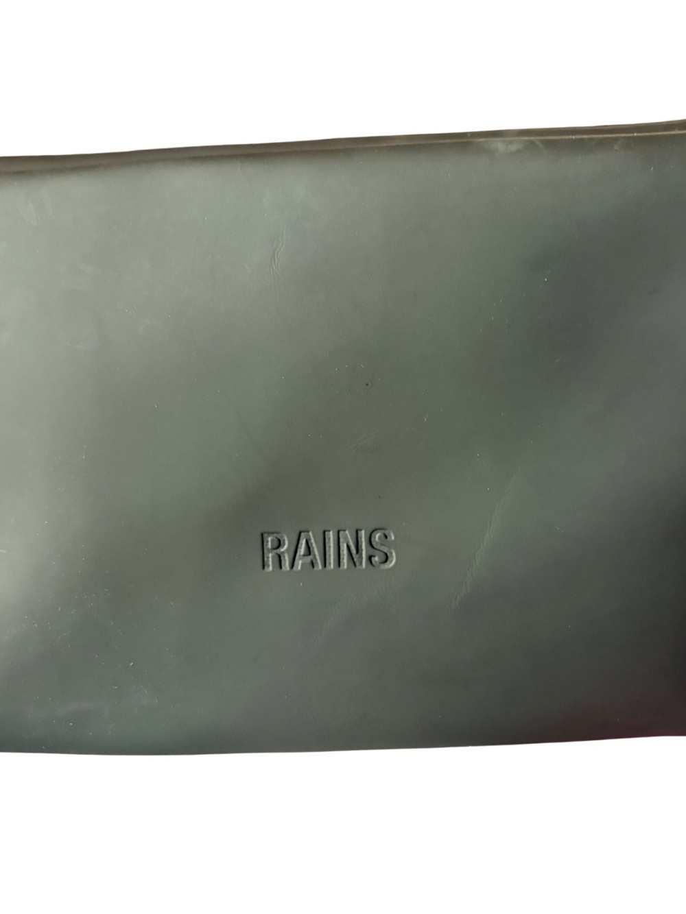 RAINS Men's Black Zip Dop Pouch